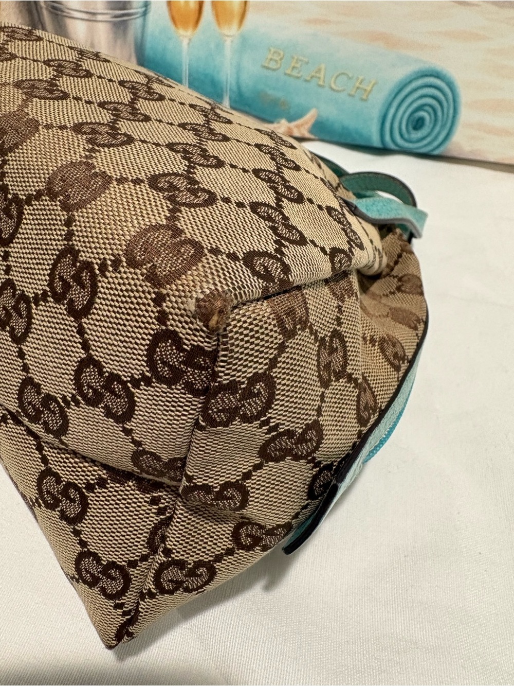 Authentic Gucci GG Canvas Mini Dome Handbag with Certificate - Picture 13 of 13